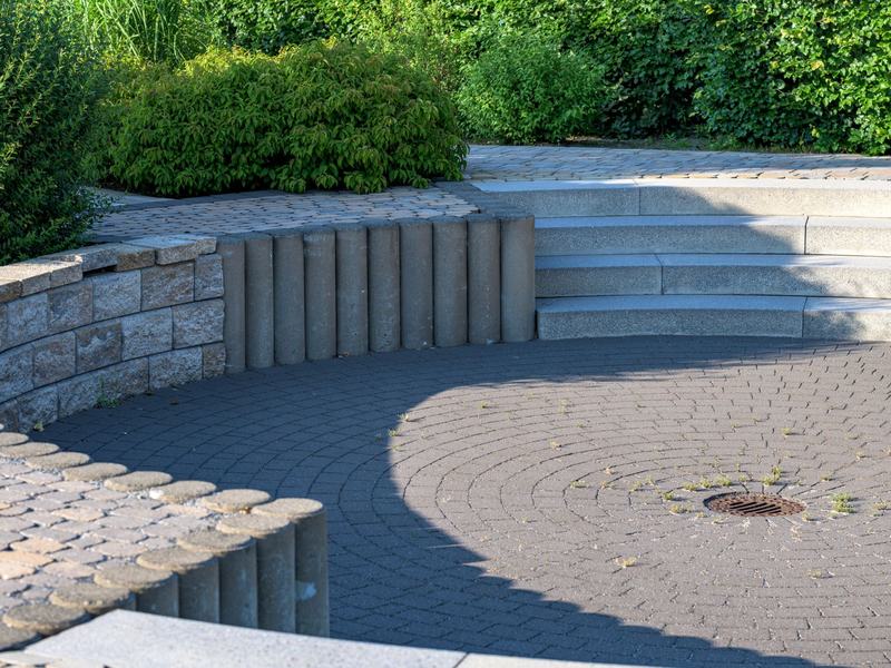 Retaining walls project in La Crosse, WI